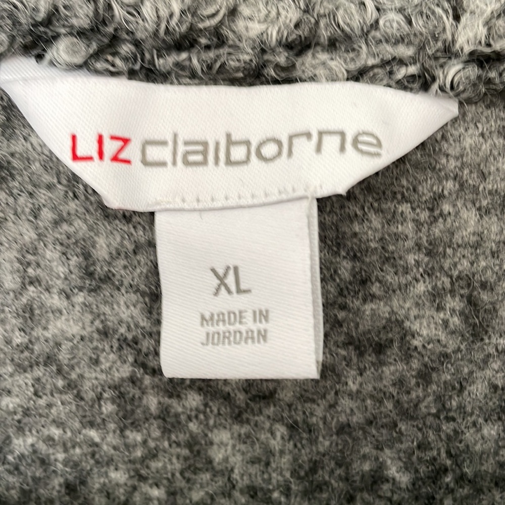 Liz Claiborne Belted Lightweight Car Coat - Picture 5 of 14